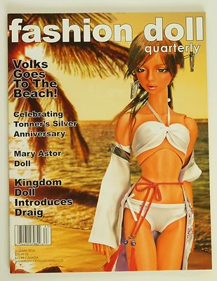 AUTUMN 2016 ''ON THE BEACH'' Volks, Astor FASHION DOLL QUARTERLY FDQ MAGAZINE_NEW