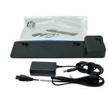 Hewlett Packard HP UltraSlim Docking Station D9Y32UT#ABA with 65W AC Adapter