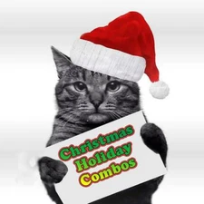 Christmas Holiday Combo Soft Nail Caps For Cats Claws Purrdy Paws~ 40pk