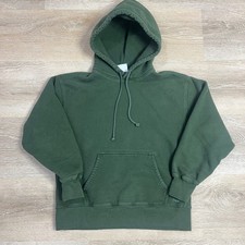TNA Sweatfleece Cozy Fleece Boyfriend Fit Hoodie Green XS Aritzia Pullover