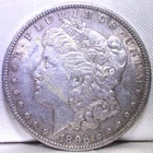 1896 P Morgan Silver Dollar