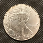 2018 U.S. AMERICAN SILVER EAGLE DOLLAR - 1 OZ. FINE SILVER - GEM BU!