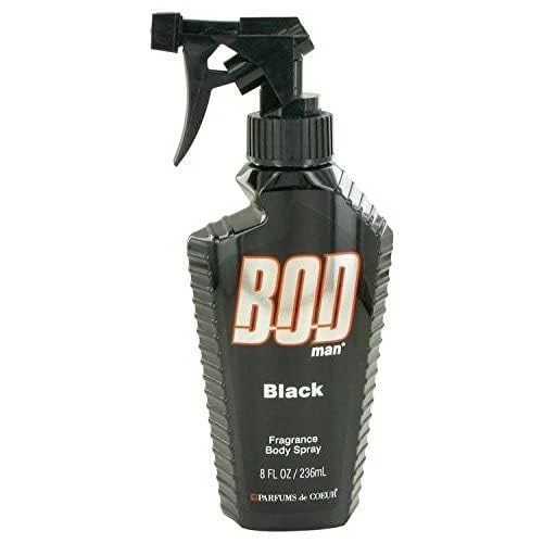 Spray corporal negro Bod Man paquete de 8 OZ de 1 fragancia para hombre de Parfums de Coeur Foto 2 de 2