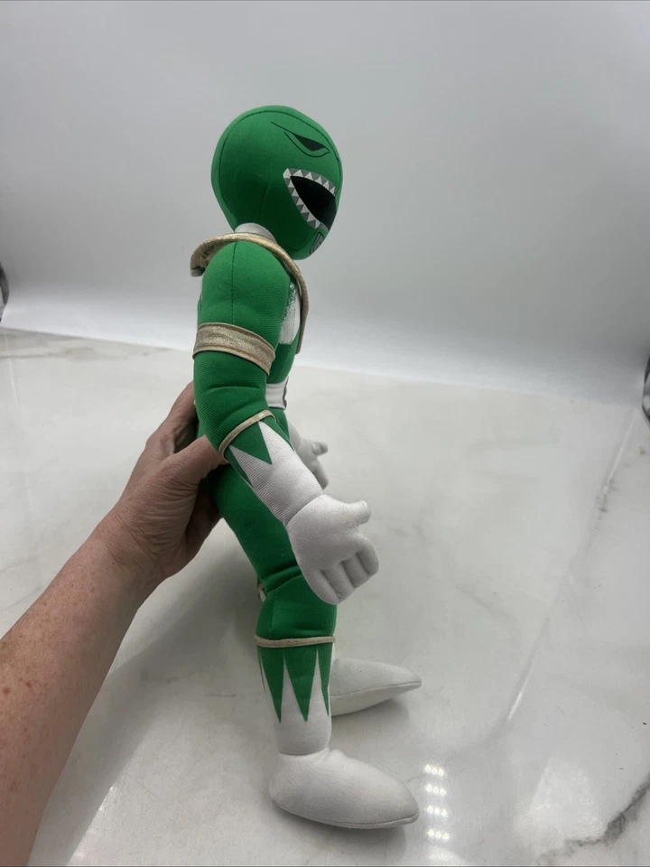Vintage Mighty Morphin Power Rangers 1994 Plush Green Ranger Tommy 17” - Image 3 of 4