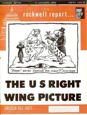 RARE: Rockwell Report #7 and #8, 1962!  Eickmann's Letter Of His Kidnapping!