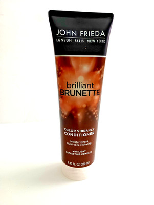 John Frieda Brilliant Brunette Color Vibrancy Conditioner Moisturizing