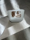 Lovely Vtg Pyrex 501B Early American Brown 1 1/2 C. Refrigerator Dish Friggy Dbl