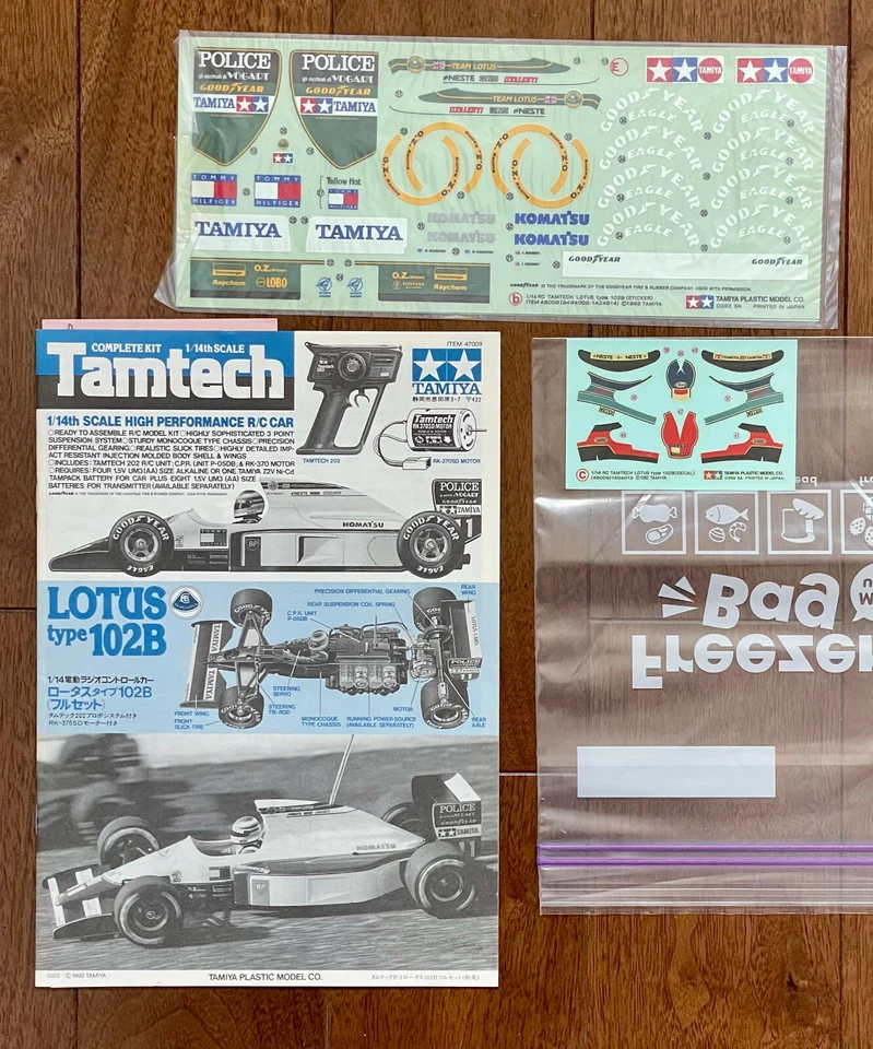 TAMIYA 47009 Kit completo 1/14 TamTech LOTUS tipo 102B - Immagine 4 di 4