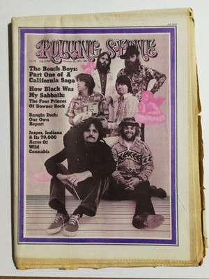 Rolling Stone Magazine October 28 1971 #94 The Beach Boys Black Sabbath No Label