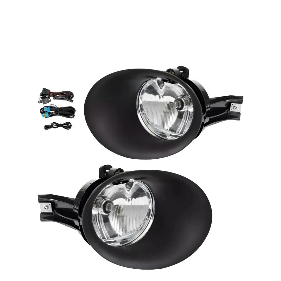 Front Bumper Cover Primed Plastic & Fog Lights Kit For 2006-2009 Dodge Ram 1500 Foto 4 de 4