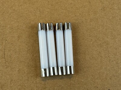 4 New Warm White 10v FROSTED LEDs 41mm Fuse Lamp Light Bulb Luxman M-4000 M-2000