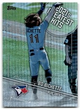 2021 Topps 2021’s Greatest Hits Bo Bichette Toronto Blue Jays #21GH-2