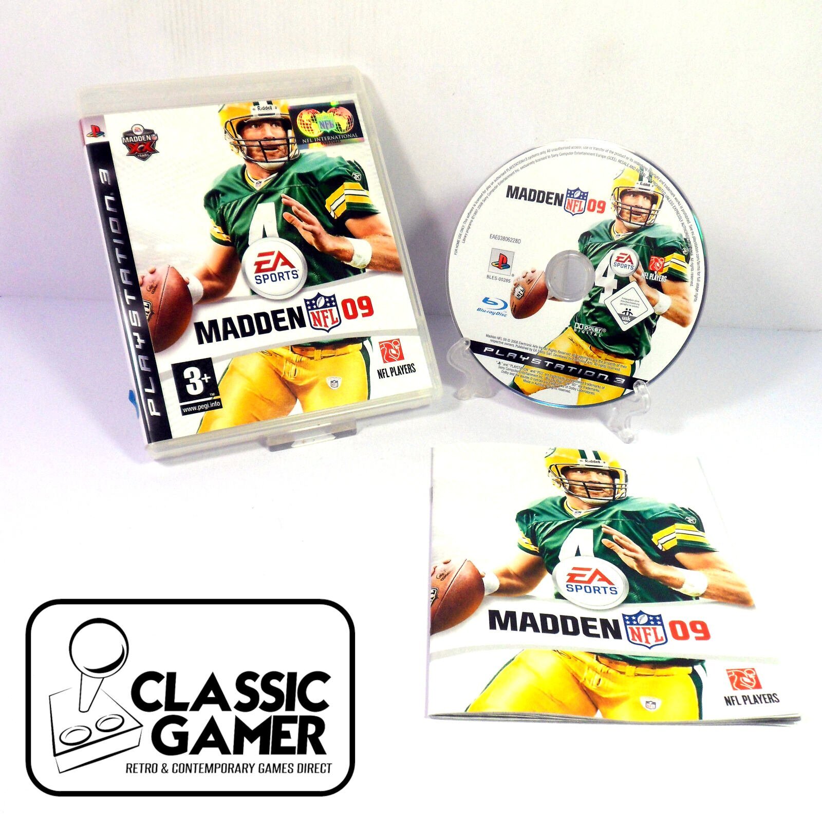 Madden NFL 09 (PS3) *NEAR MINT*