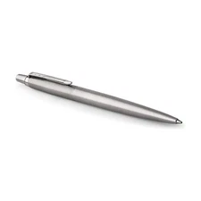Parker Jotter Gel Pen, Steel and Chrome, 0.55mm, Fine Point, Black Ink