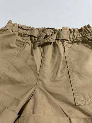 Polo Ralph Lauren Little Girl's Khaki Pull On Shorts 4/4T