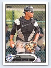 2012 Topps Pro Debut A.J. Jimenez #26   Dunedin Blue Jays