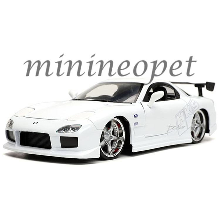 JADA 32607 FAST & FURIOUS 1993 MAZDA RX-7 FD3S HKS 1/24 DIECAST