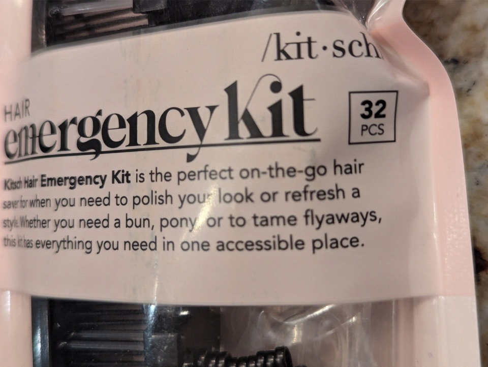 Kitsch Pro Hair Emergency Kit 32 pieces eBay