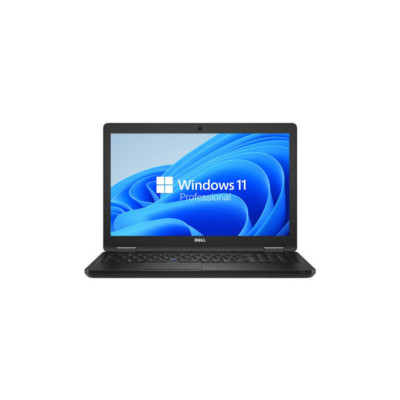 Dell Latitude 5580 15'' Core i5-7300u 2.6GHz 16GB 256GB SSD Webcam Win 11 Laptop