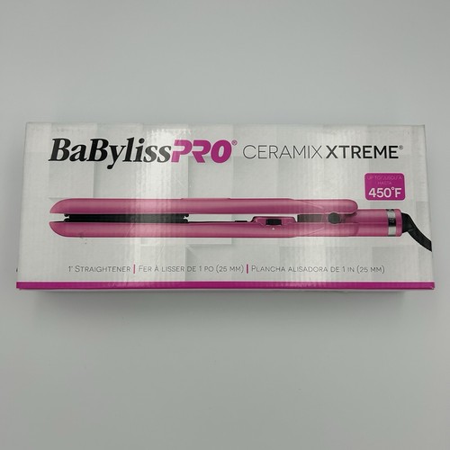 Babyliss Pro Ceramic Hair 1" Glätteisen Pink unbenutzt hohe Wärmeleistung - Bild 8 von 11