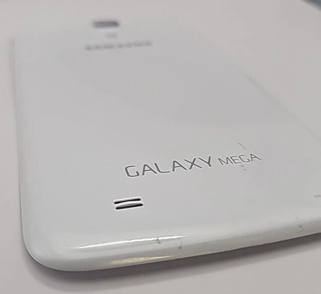 Cubierta de batería de puerta trasera cubierta blanca para Samsung Galaxy Mega I9152 tapa de 6,3" Foto 4 de 4