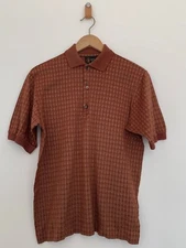 Men summer golf polo shirt. Short sleeve. Size M, Bobby Joness