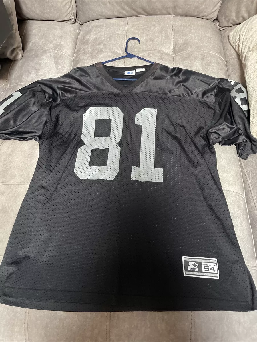 25x33 Oakland Raiders Rare authentic Starter jersey sz 54 Tim Brown