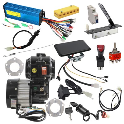 48V 500W Differential Motor Controller Kit For Electric Go Kart Golf Cart Buggy