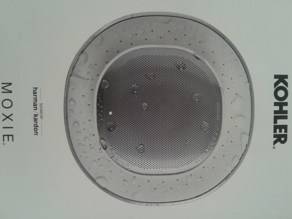 KOHLER Moxie 2.5 gpm Shower Head w/ Bluetooth Waterproof Speaker *SHIPS