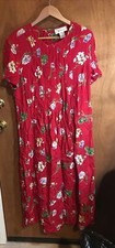 Womens Dress WORTHINGTON, Red Floral, Size 16w, b48