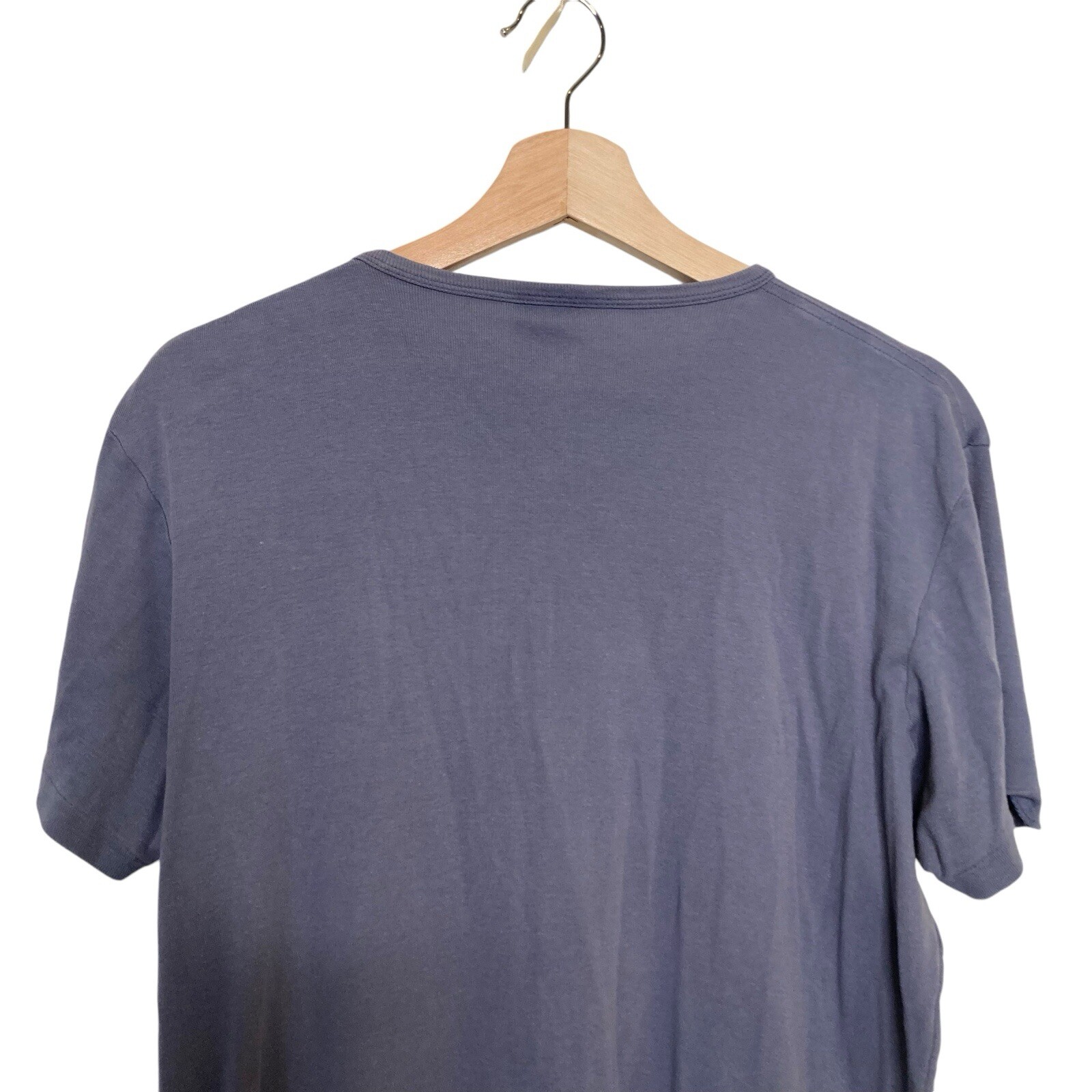 Polo By Ralph Lauren Uomo Blu Stonewash Supersoft Pony Logo Camicia M