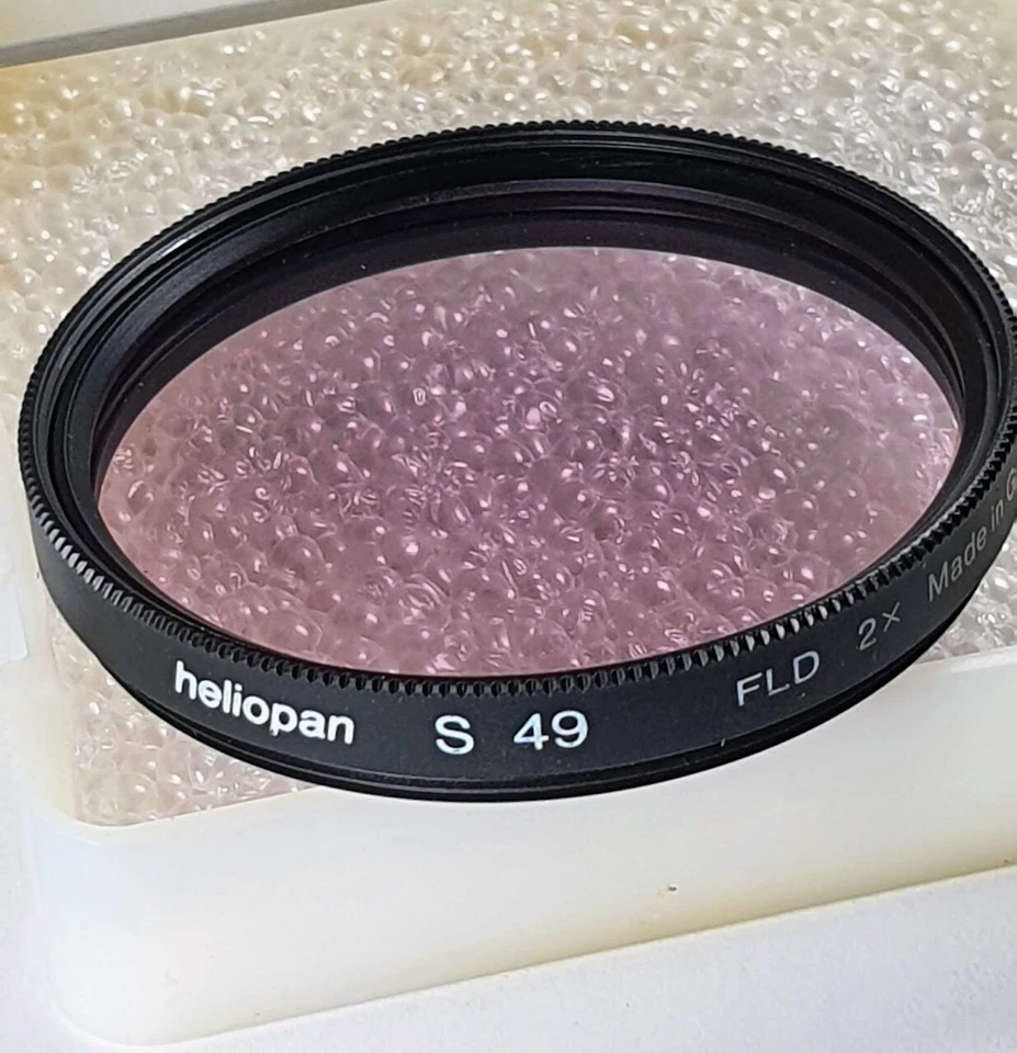 Heliopan 49mm ES-49 Fluorescent F-Day 2X Coated Glass Lens Filter Daylight FLD - Image 4 of 4