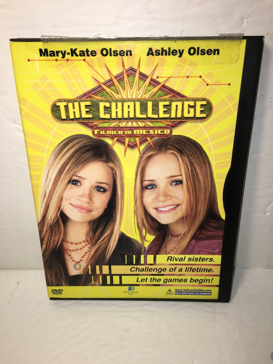 Mary-Kate Ashley Olsen - The Challenge (DVD, Full Frame 2003
