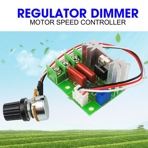 AC 110 220V 2000W High Power SCR Voltage Regulator Dimmer Motor Speed Controller - Picture 12 of 20