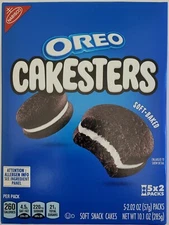 NEW Nabisco Oreo Cakesters Chocolate Soft Snack Cakes