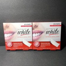 Teeth Whitening Strips Ultimate White Dental Strips 2 Boxes