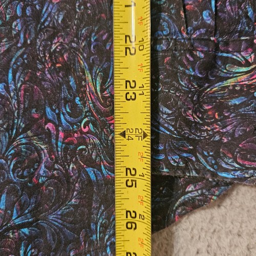 Camisa Robert Graham Para Hombres 2XL XXL Azul Abotonada Calce Clásico Cachemira Manga Larga - Imagen 8 de 9
