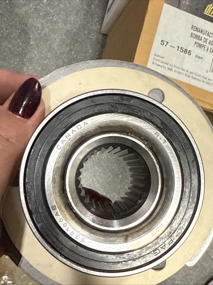 Kit de cojinete de cubo de rueda delantera NT518500 para modelos Dodge Plymouth 70-80 Foto 4 de 4