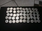 1964 D 50 Coin Roll Silver Roosevelt Dimes. Brilliant Uncirculated !