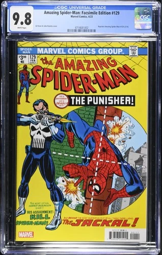 Amazing Spider-Man: Facsimile Edition 129 CGC 9.8