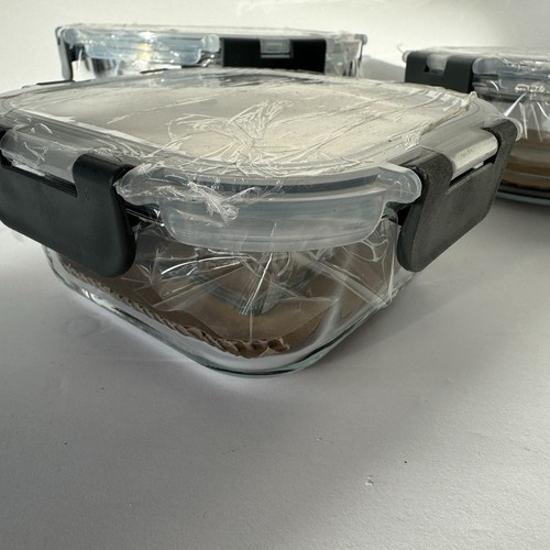 Komuee Glass Food Storage Containers, Only 11 Containers, 23 Pcs, One Broken - Picture 15 of 17