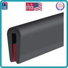Rubber Edge Trim, Self-Adhesive Rubber Edge Trim, Edge Protector for Sheet Metal