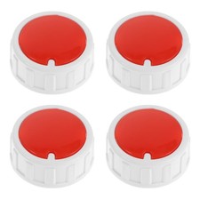  4 Pcs Heater Switch Knob Radiator Temperature Control Knobs Replacement Fan