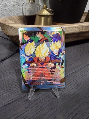 DBS BT30-001 SLR Super Saiyans United Dragon Ball Masters Three Glorious Fighter