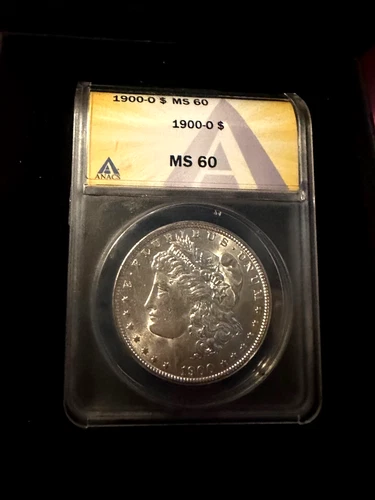 1900-O MORGAN $1 MS60 ANACS