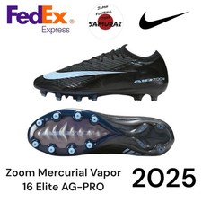 Nike Zoom Mercurial Vapor 16 Elite AG-PRO FQ8693-001 Soccer Cleat authenti