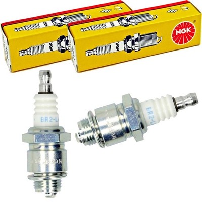 2x NKG Zündkerze für Rasenmäher Briggs & Stratton wie RJ19LM WSR5F GL