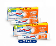6 PACK - Aquafresh Extreme Clean Whitening Action Toothpaste, 5.6 Ounce