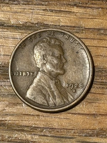 1928-S Lincoln Cent XF
