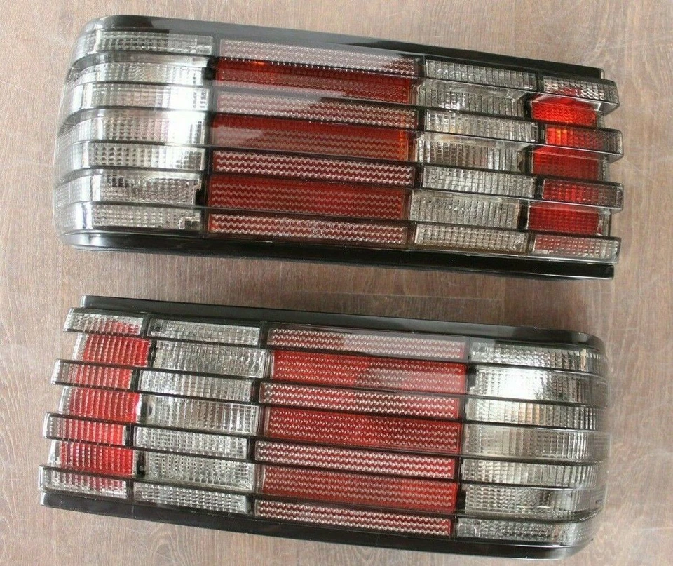 RARO Juego de luces traseras ahumadas para Mercedes Clase S W126 79-92 + Luces traseras SEC Foto 4 de 4